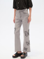 Pantalon Zeballa Gris Claro