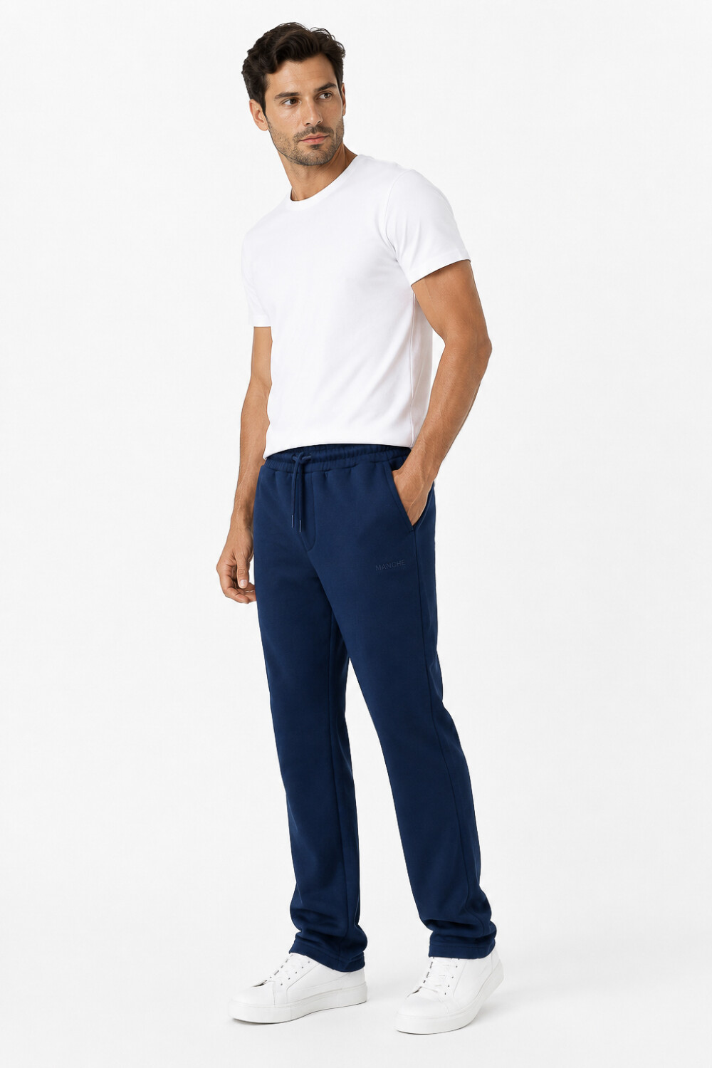 Pantalon Deportivo Renil Men Azul Claro