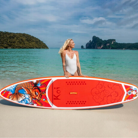 Tabla Inflable Stand Up Paddle 3.20m Surf Kayak +Remo Rojo