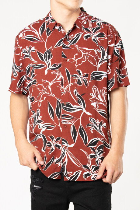 CAMISA RENI RUSTY MarrÓn