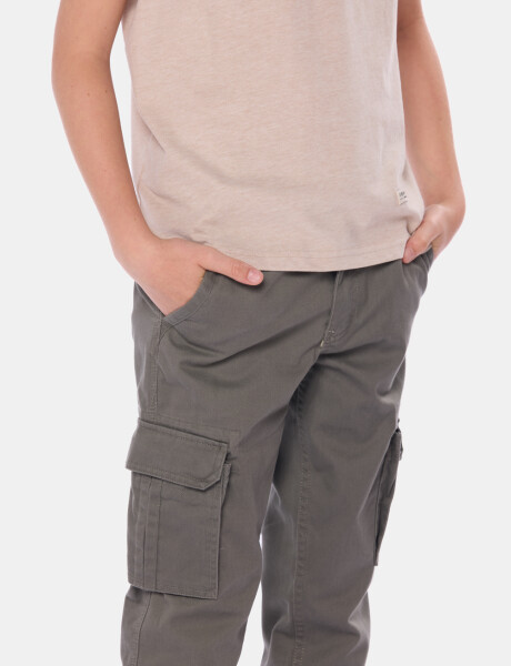 PANTALÓN CARGO Verde