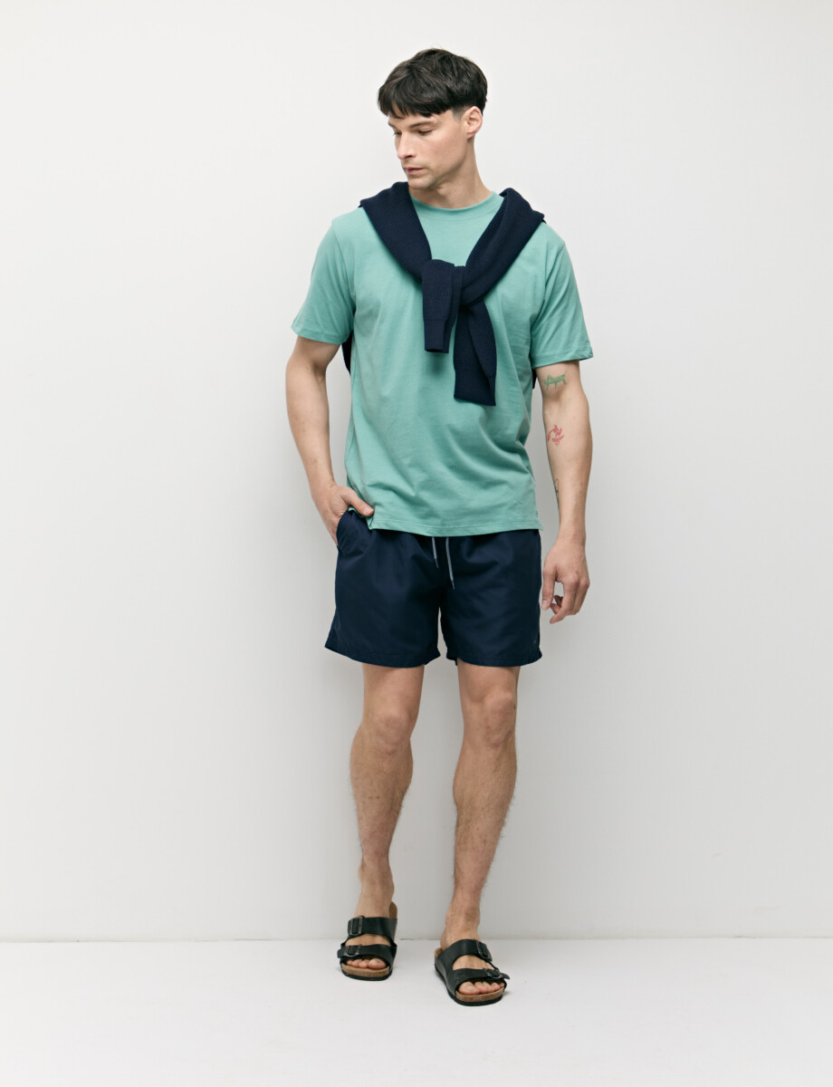 450400 SHORT DE BAÑO CHRIS Azul Oscuro
