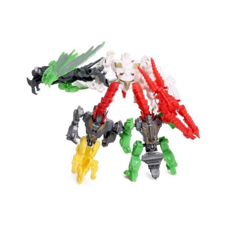 Set de 5 Robots Transform Dragon 5 en 1 Set de 5 Robots Transform Dragon 5 en 1