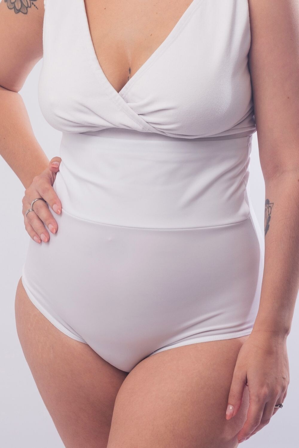 Bombacha Maternal Anika Blanco