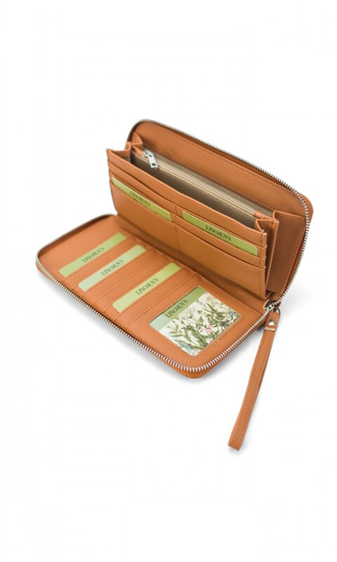 BILLETERA PASIONARIA CARAMELO