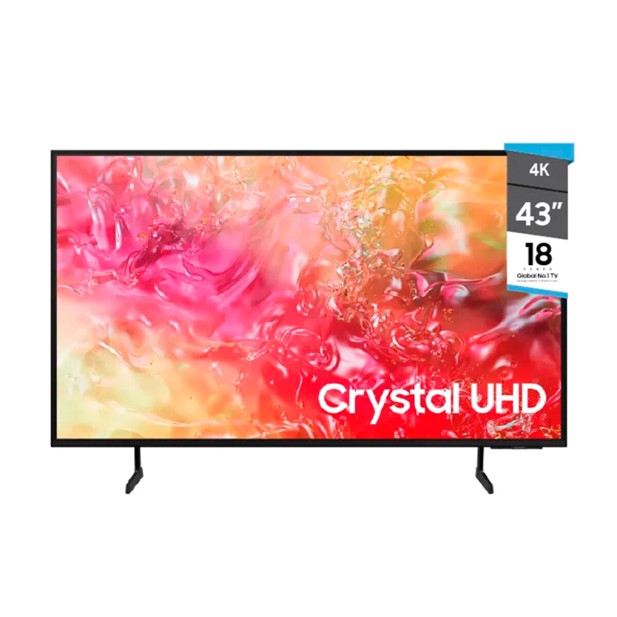 Samsung Smart Tv 43" DU7000 Crystal UHD 4K 2024 