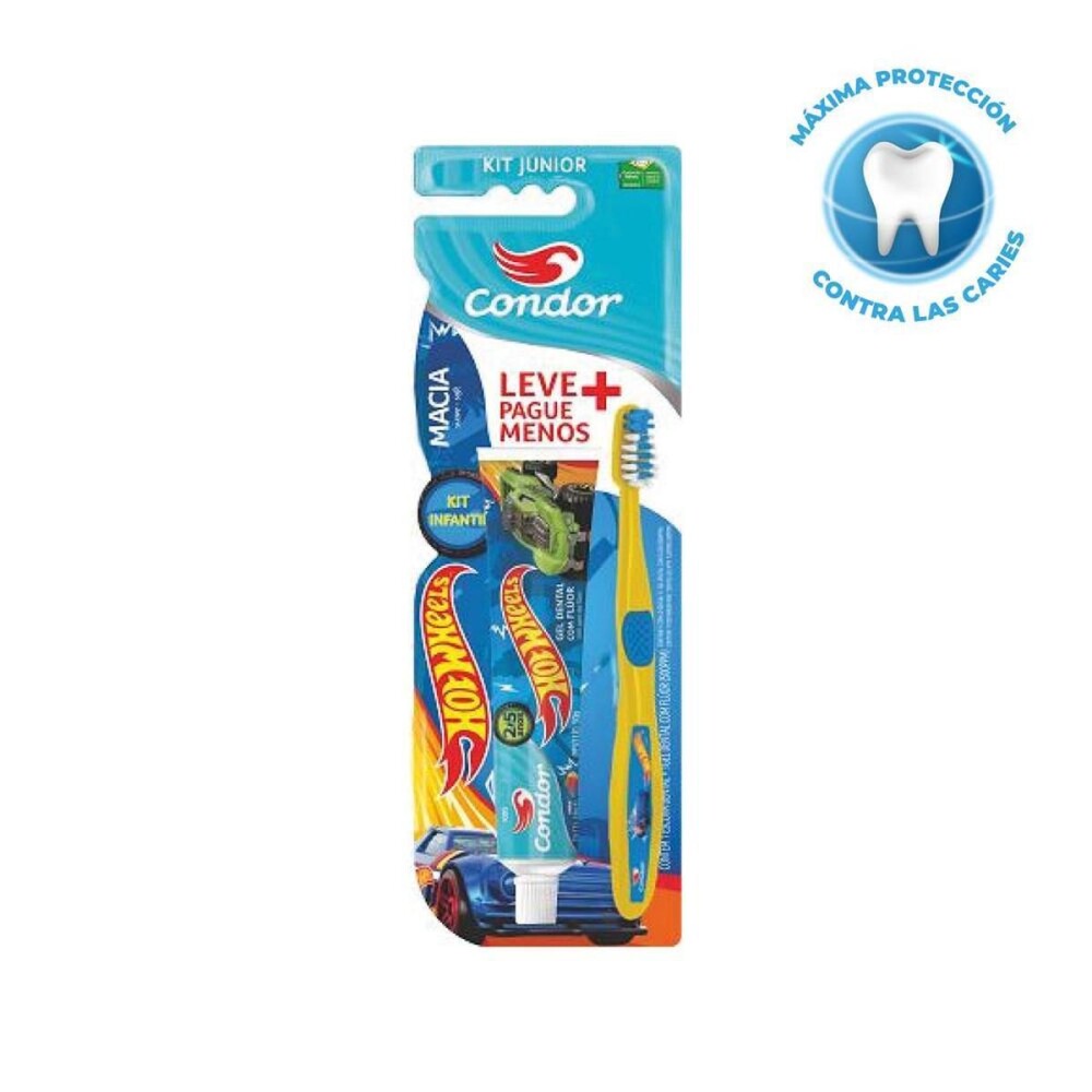 CONDOR GEL + CEP DENTAL JR HW KIT X 1 UN única