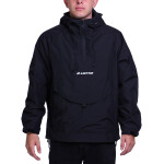 Lotto campera rompeviento medio cierre negro Negro