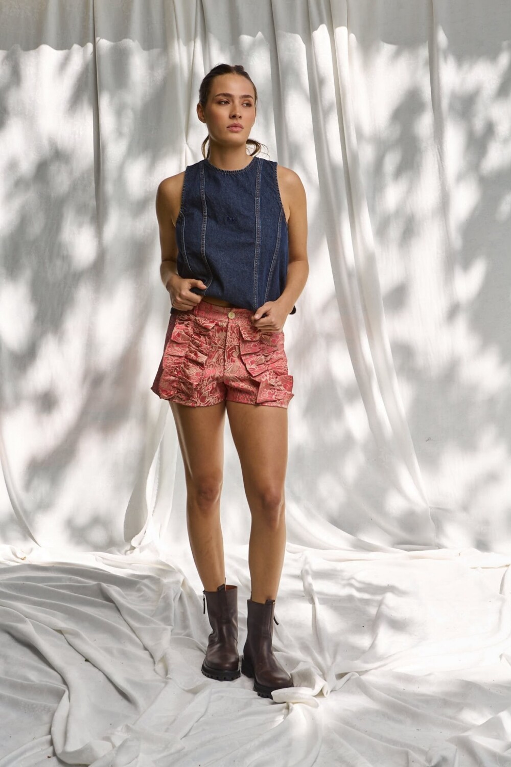 Vaquero Vest Azul