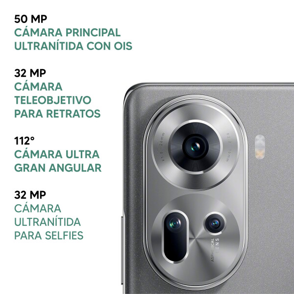 Oppo Reno 11 12/256 Gb 5g + Regalo GRIS