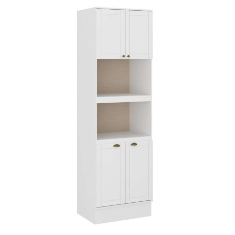 Armario Cocina Americana 2 Hornos Blanco