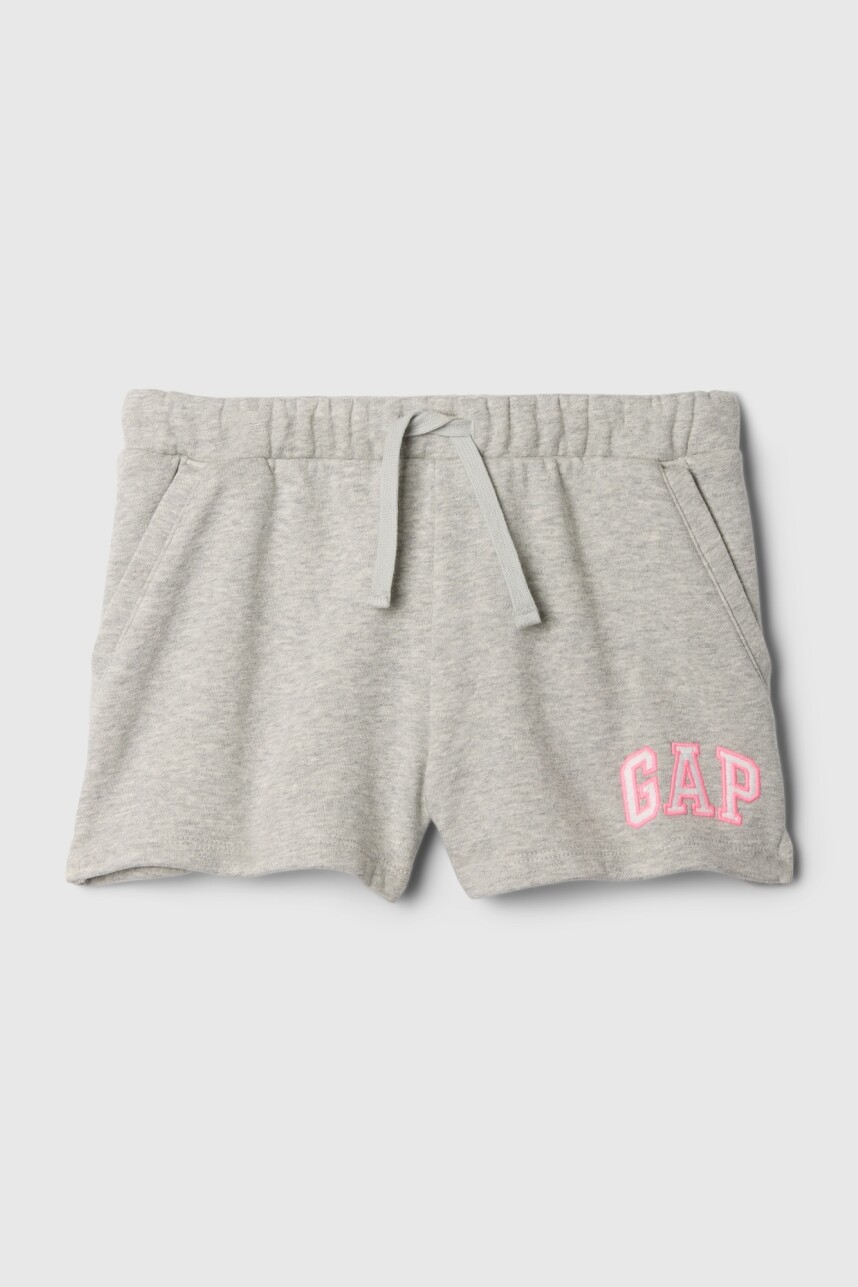Short Logo Gap Niña Light Heather Grey B08