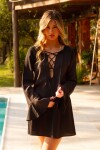 VESTIDO OIA SANTORINI NOIR VESTIDO OIA SANTORINI NOIR