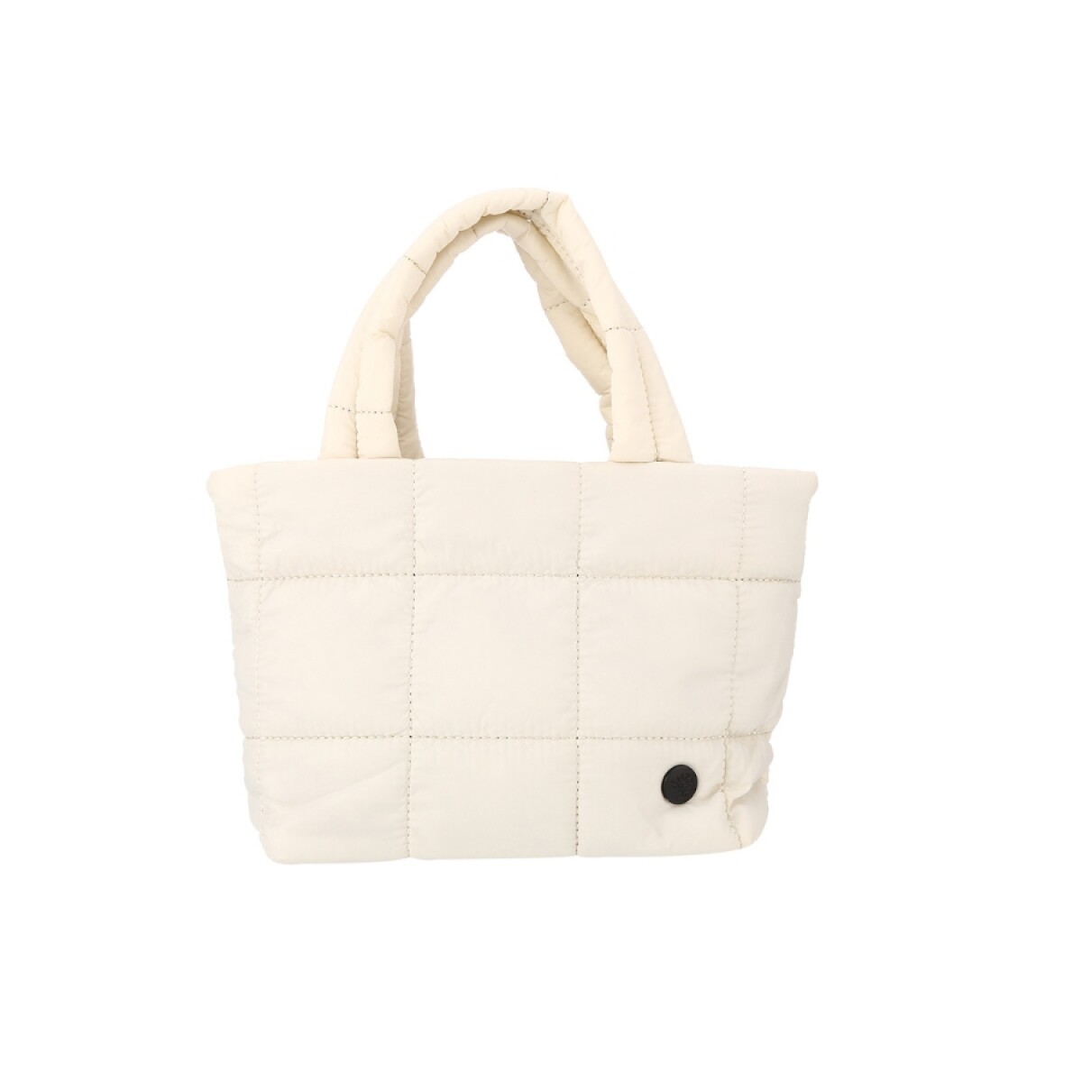 CARTERA PUFFER BEIGE 