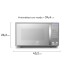 Microondas Electrolux Emdo20s5gsrg 20 L MICROONDAS ELECTROLUX 20L EMDOS20 AP
