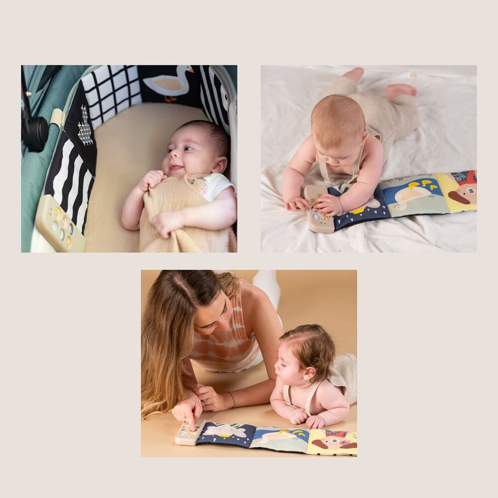 Libro de actividades con sonidos relajantes taf toys Libro de actividades con sonidos relajantes taf toys