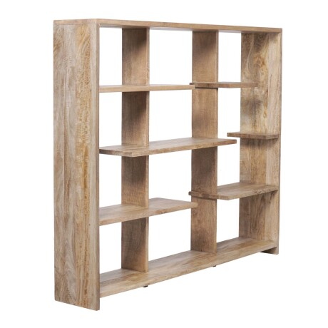 ESCRITORIO + BIBLIOTECA MADERA DE MANGO