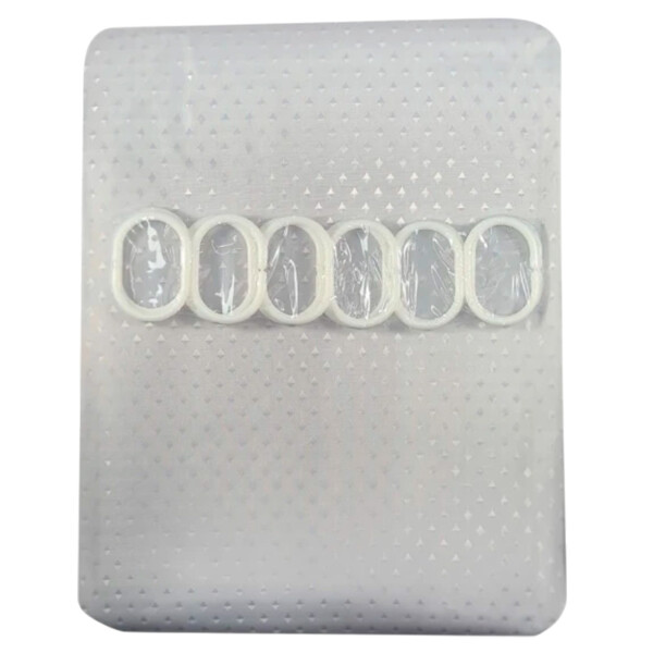 Cortina De Baño Ducha De Vinilo Plástico Varios Diseños Color Variante Gris