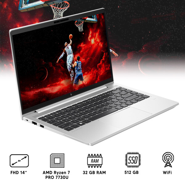 Notebook Hp Elitebook 645 G10 Notebook NOTEBOOK RFPL HP 645 RYZEN 7 PRO/32/512