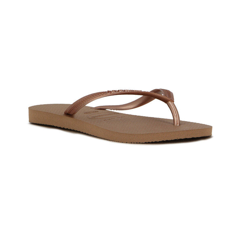 Chanclas Havaianas Slim Mujer Rosado-dorado