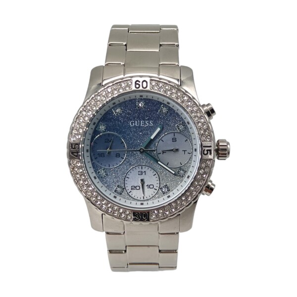 GUESS STEEL W0774L6 plateadouniforme