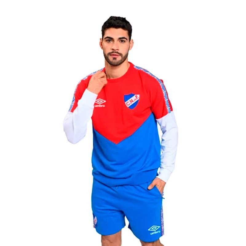Buzo Umbro Nacional 2024 de Hombre - NU142993 Azul-rojo