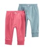 Set Pelele Algodon sin Pie Rosa