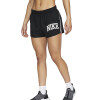 SHORT NIKE W NK DF SWSH de Mujer - DQ6360-010 Negro