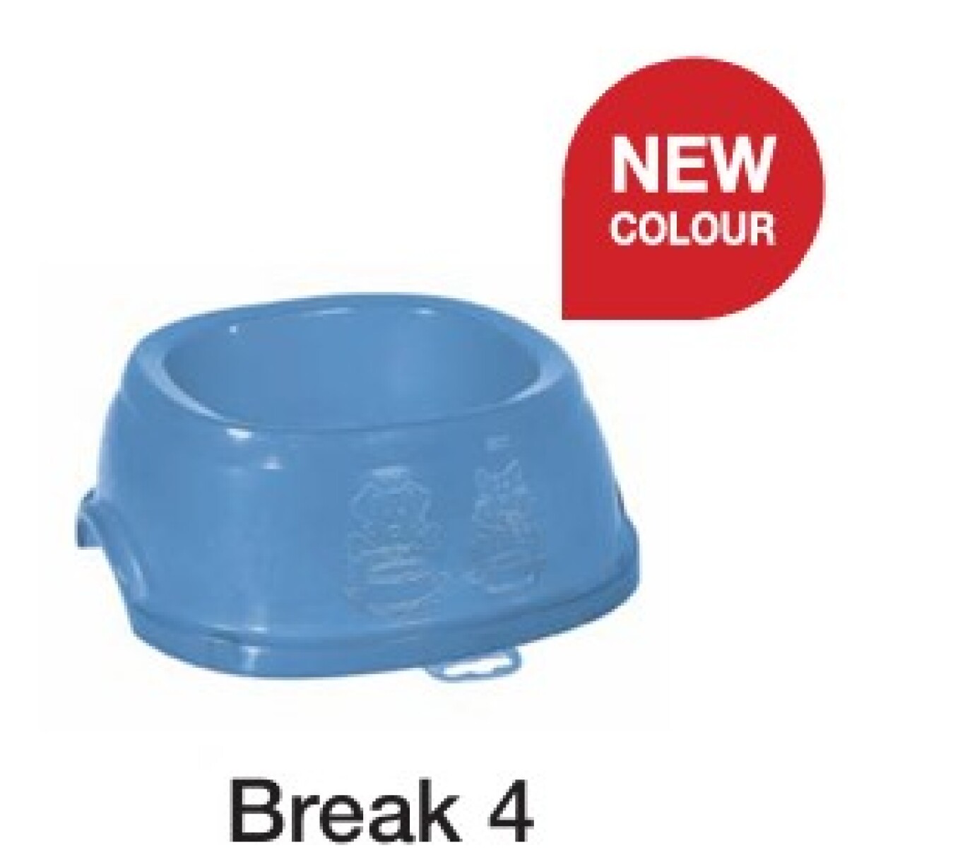 COMEDERO STEFANPLAST CHIC CON SOPORTE 4 CUENCOS 