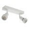 AAS Lámpara Niza Doble Orientable Blanca