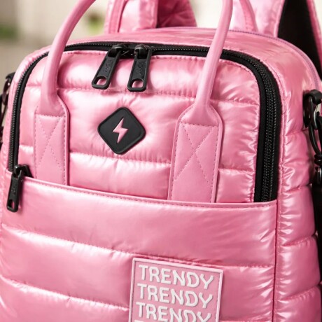 Mochila Trendy con correa desmontable Fucsia