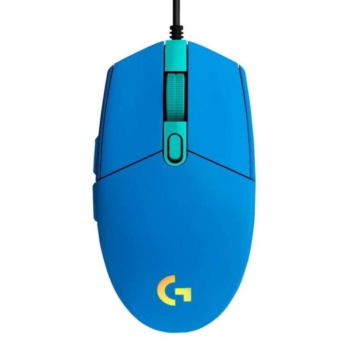 Logitech Mouse G203 Gaming Azul Lightsync 