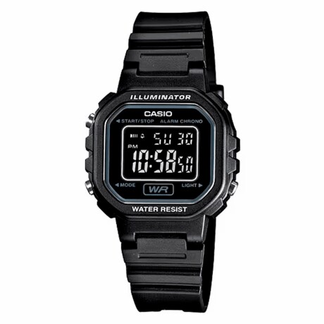 Reloj CASIO LA20WH-1BDF en Resina Negro Esfera 35mm 0