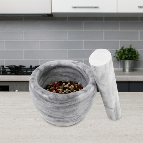 Mortero de Mármol Blanco 10 cm Mortero de Mármol Blanco 10 cm