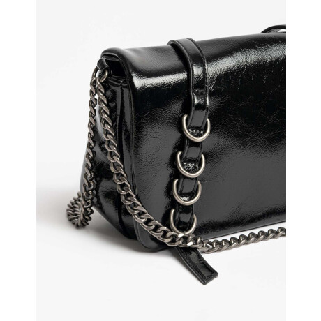 Bandolera Con Cadenas Negro