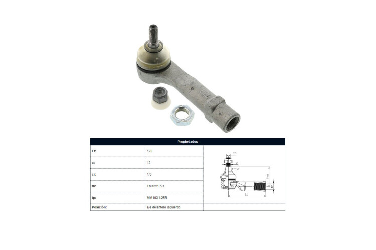 Puntero Citroen C4 Picasso - Grand Picasso 08-25 Izq Puntero Citroen C4 Picasso - Grand Picasso 08-25 Izq