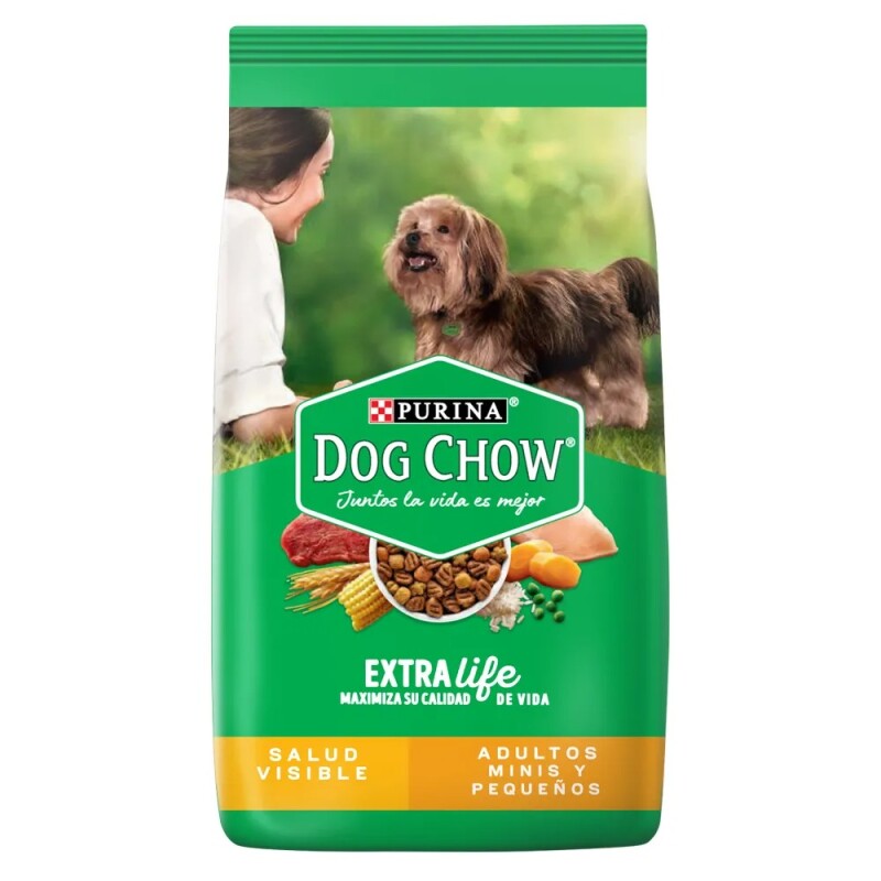 DOG CHOW PERROS ADULTOS RAZAS MINIS Y PEQUEÑAS 8 KG