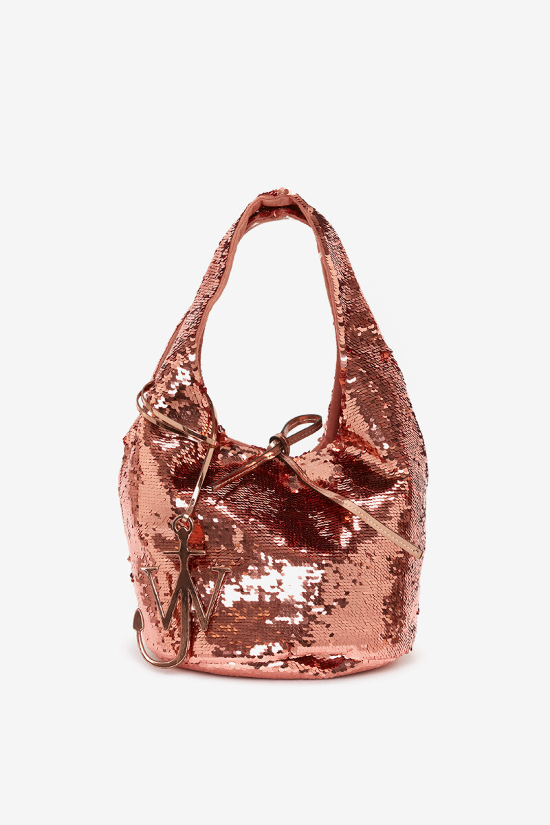 SHOPPER MINI SEQUIN Oro