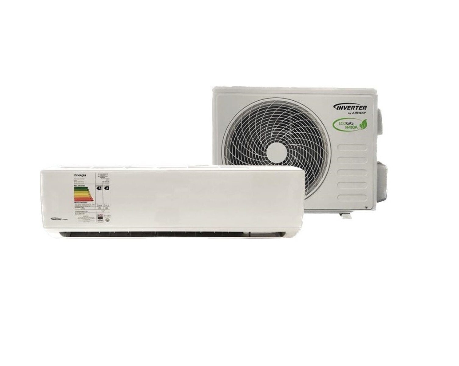 Aire acondicionado AirWay 18mil btu inverter 