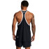 UA Pjt Rck Racer Tank BOH-BLK BLK-001