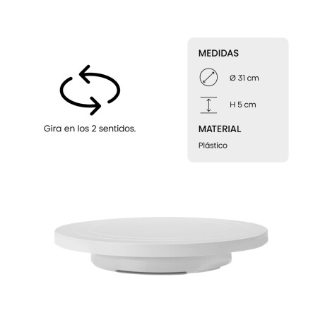 Base Giratoria Plastico 31 cm Ibili Base Giratoria Plastico 31 cm Ibili