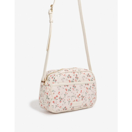 Bandolera Golfera Flores Estampado Flores