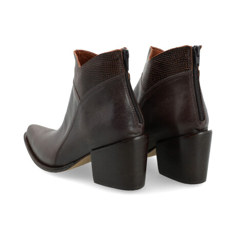 BOTA VENET - CUERO GINNA MARRON