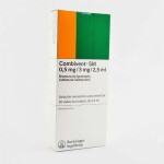 COMBIVENT SM VIALES DE 2,5 ML. CJ X 20 A única