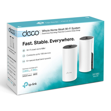 Router Mesh TP-Link Deco M4 X2u\n 001