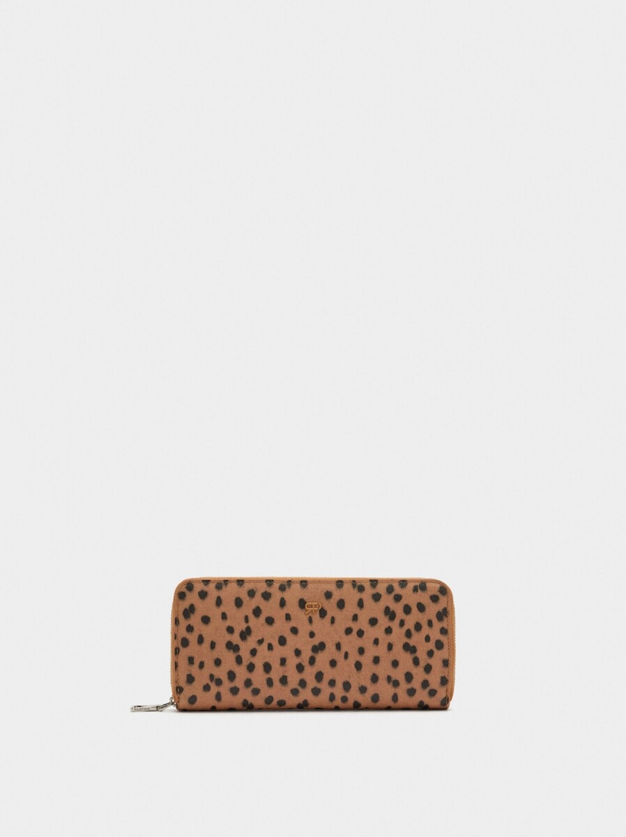 Cartera Estampado Animal L - multicolor 