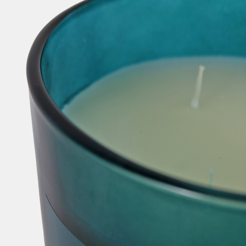 VELA AROMATICA PAUTCOLI EN POTE VIDRIO VERDE Unica