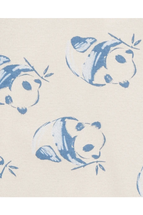 Pack dos bolsas de dormir de algodón, diseño panda Pack dos bolsas de dormir de algodón, diseño panda