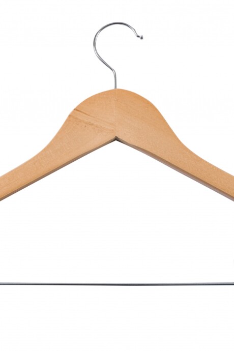 Percha Pantalón Triángulo Con Pinzas Con Barniz - Adultos Percha Pantalón Triángulo Con Pinzas Con Barniz - Adultos