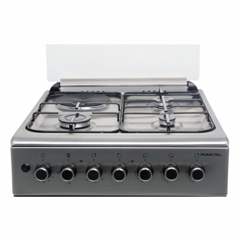 Punktal cocina combinada 4 hornallas acero inoxidable horno eléctrico / grill eléctrico turca - PK1050ETK Punktal cocina combinada 4 hornallas acero inoxidable horno eléctrico / grill eléctrico turca - PK1050ETK